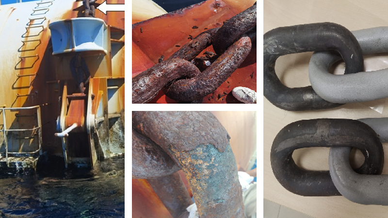 ship anchor chain
