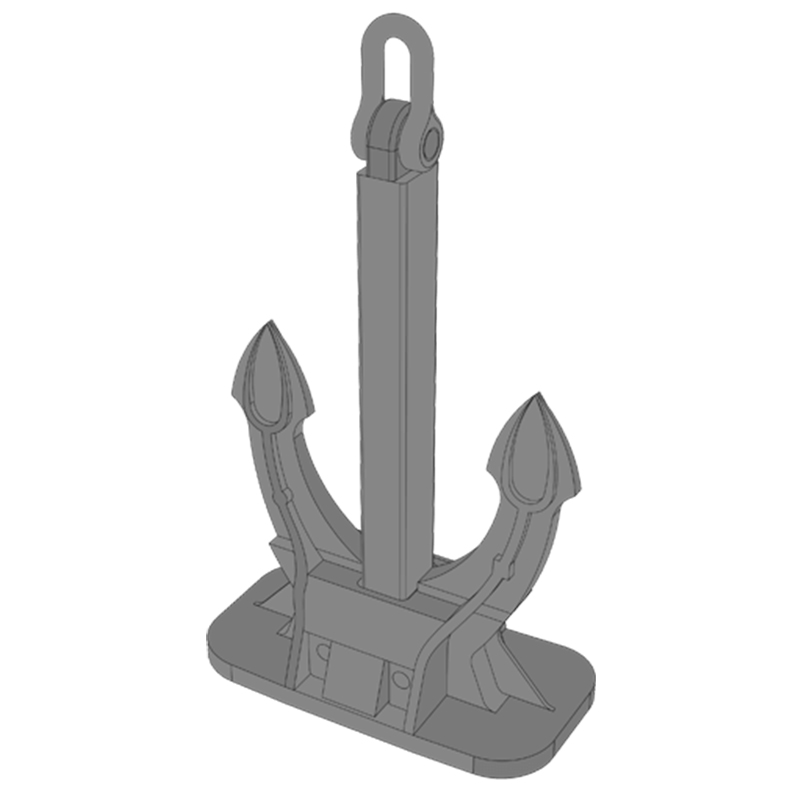 Stockless Anchor Spek